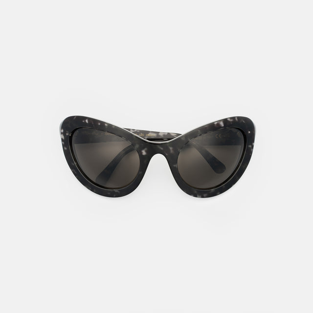 Kim Shui x illesteva side view in Charcoal / Grey 