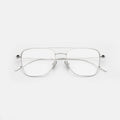 Front view of Lafayette Optical in Silver/Optical