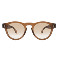 Front view of Leonard Sunglasses in Kohl/Taupe Gradient