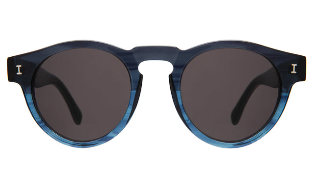 Leonard Sunglasses in Aegean Blue with Grey