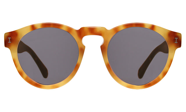 Leonard Sunglasses in Amber with Grey