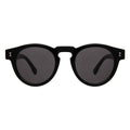 Front view of Leonard Sunglasses in Black/Grey