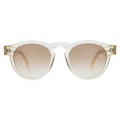 Front view of Leonard Sunglasses in Champagne/Taupe Gradient