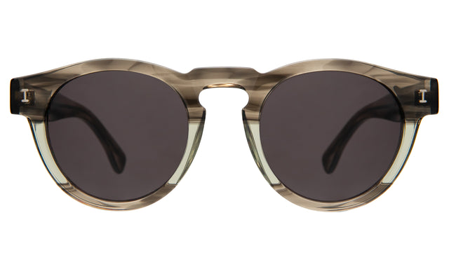 Leonard Sunglasses in Dark Elm with Grey