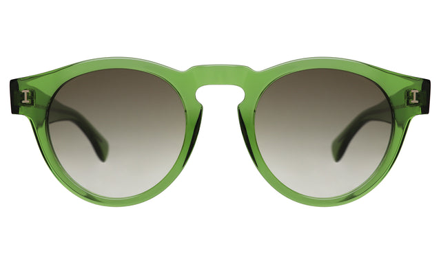 Leonard Sunglasses in Hunter with Olive Gradient