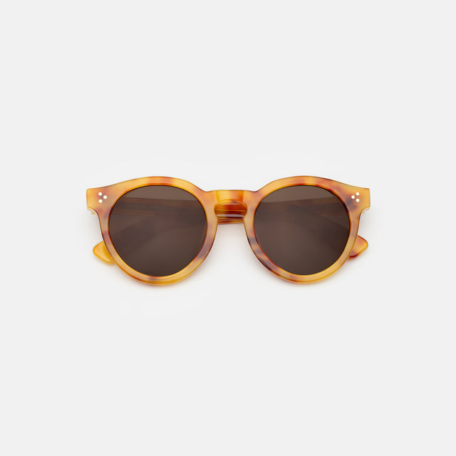 Leonard II E Sunglasses side view in Amber / Brown