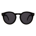 Front view of Leonard II E Sunglasses in Black/Grey