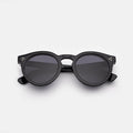 Front view of Leonard II E Sunglasses in Black/Grey