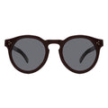 Front view of Leonard II E Sunglasses in Bordeaux/Grey