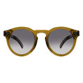 Front view of Leonard II E Sunglasses in Moss/Grey Gradient
