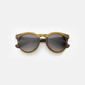 Front view of Leonard II E Sunglasses in Moss/Grey Gradient