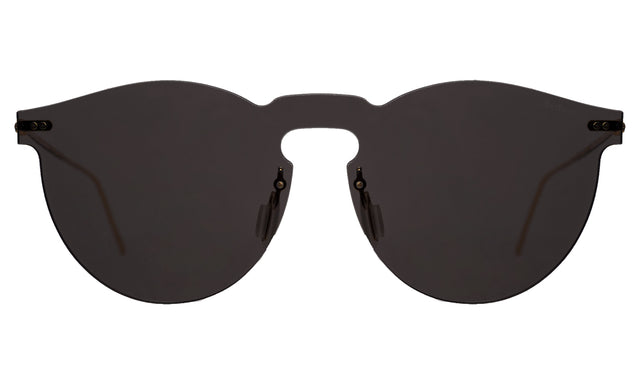 Leonard Mask Sunglasses front view in Grey with Grey