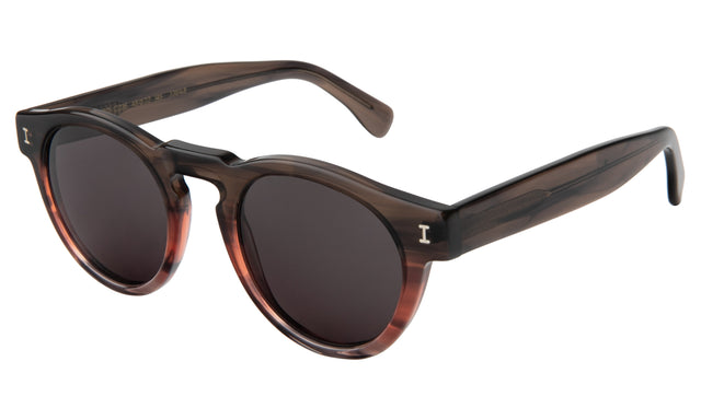 Leonard Sunglasses Side Profile in Sedona / Grey