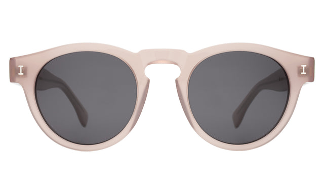 Leonard Sunglasses front view in Thistle with Grey