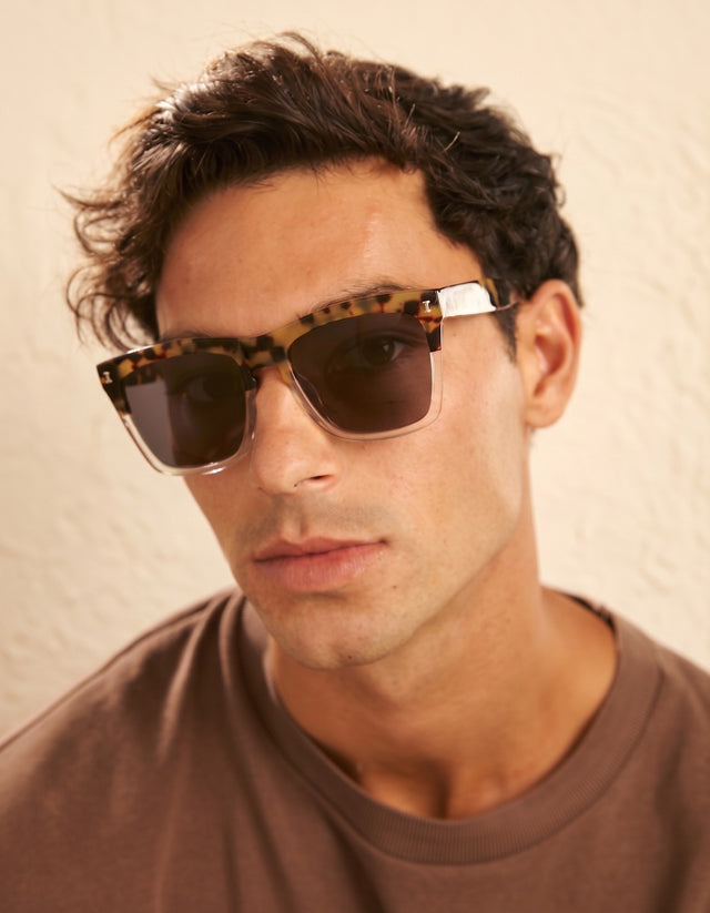 Man wearing Los Feliz sunglasses