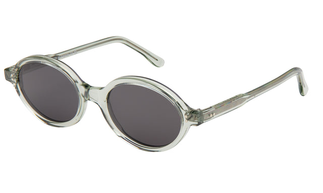 Lugano Sunglasses side view in  Ghost Grey / Grey Flat