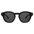 Front view of Madison Sunglasses in Black/Grey