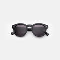 Front view of Madison Sunglasses in Black/Grey