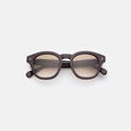 Front view of Madison Sunglasses in Bordeaux/Taupe Gradient
