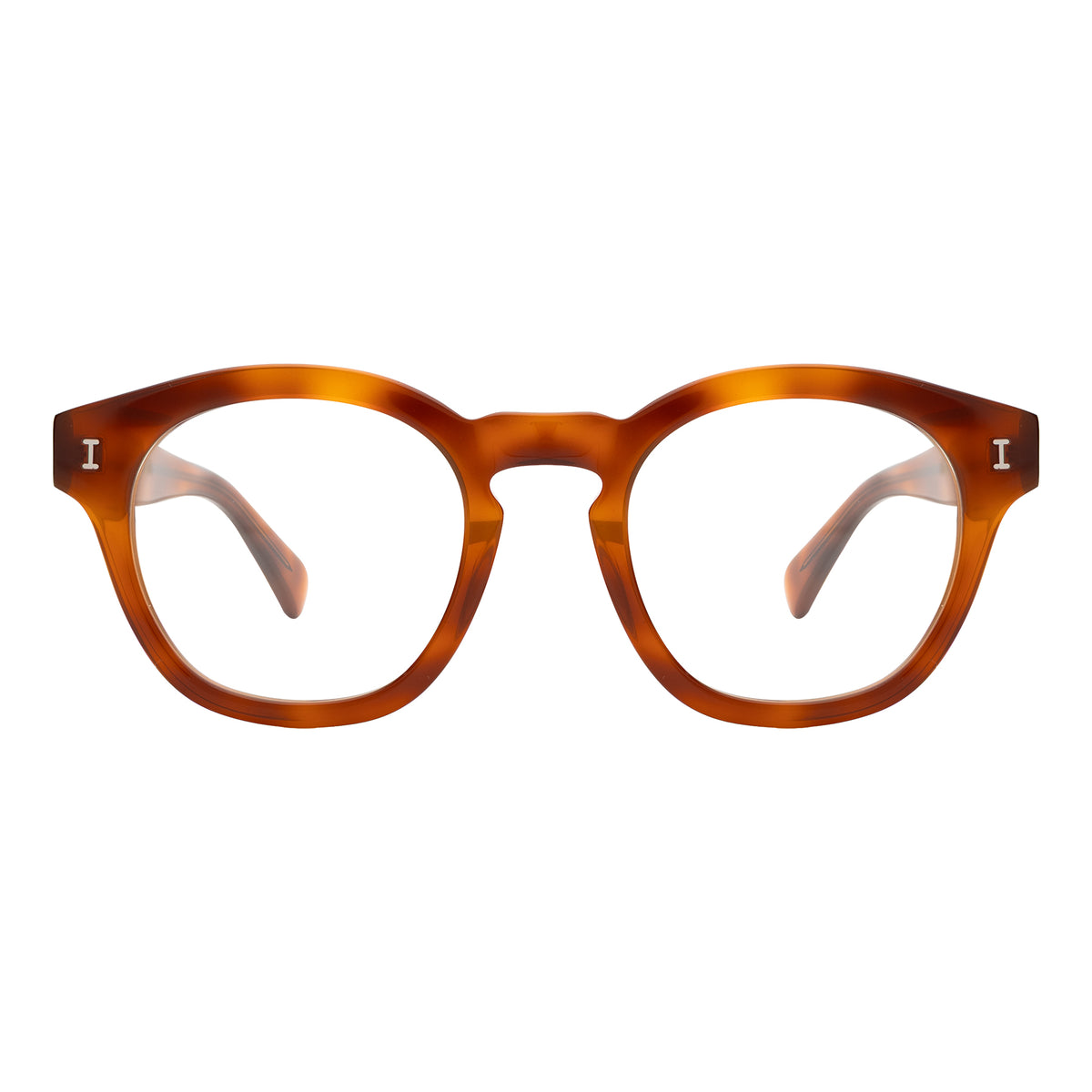 Madison Optical in Red Havana Optical, front view