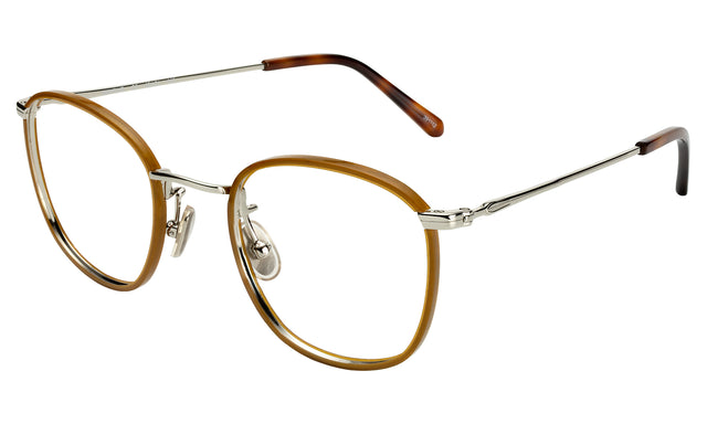 Mayfair Optical Side Profile in Saddle/Silver Optical