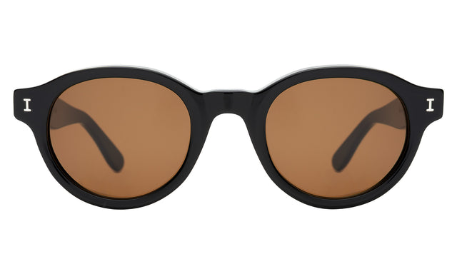 Medellin Sunglasses in Black with Brown