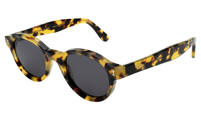 Medellin Sunglasses Side Profile in Tortoise / Grey