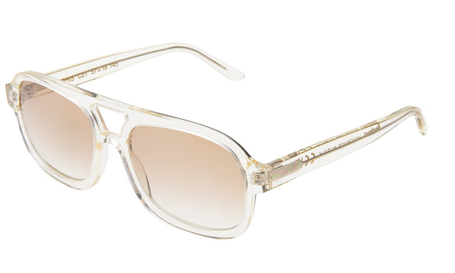Memphis 57 Sunglasses side view in Champagne / Taupe Gradient