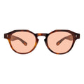 Front view of Michael Sunglasses in Havana/Sunset