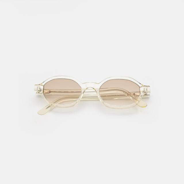 Munich Sunglasses side view in Champagne / Taupe Flat Gradient