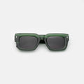 Front view of Nick Kyrgios x illesteva 2 Sunglasses in Pine/Grey Flat