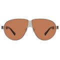 Front view of Niki Sunglasses in Silver/Desert