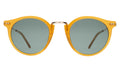 Front view of Portofino Sunglasses in Honey/Olive