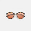 Front view of Portofino Sunglasses in Flame/Sunset