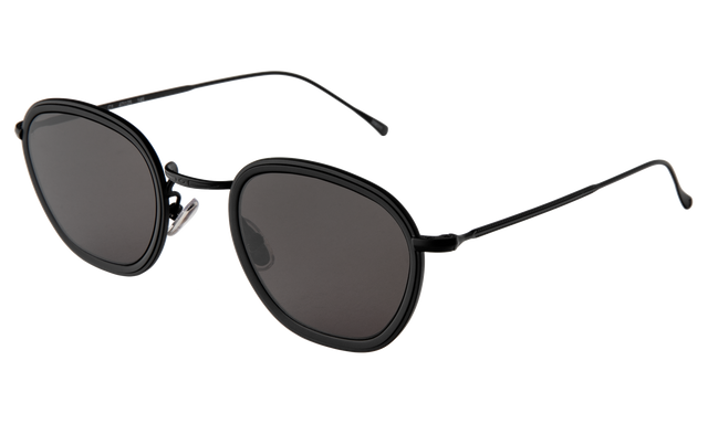 Prince Tate Sunglasses Side Profile in Matte Black / Grey Flat