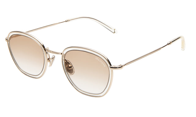 Prince Tate Sunglasses side view in Champagne/Gold / Taupe Flat Gradient