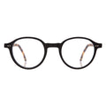 Front view of Smith Optical in Black/Matte Tortoise/Optical