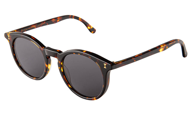 Sterling Sunglasses Side Profile in Star Tortoise / Grey Flat