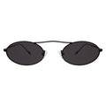 Front view of Sydney Sunglasses in Matte Black/Grey