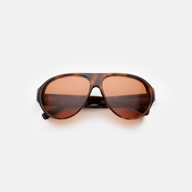Telluride Sunglasses side view in Mahogany / Desert
