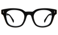 Front view of Vail Optical in Black/Optical