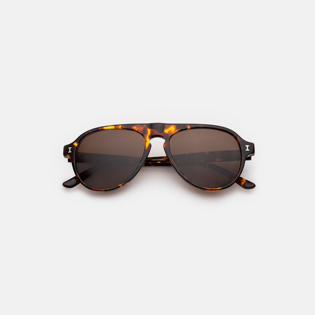 Vanderbilt Sunglasses side view in Star Tortoise / Brown