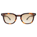 Front view of Veneto Sunglasses in Havana/Taupe Flat Gradient