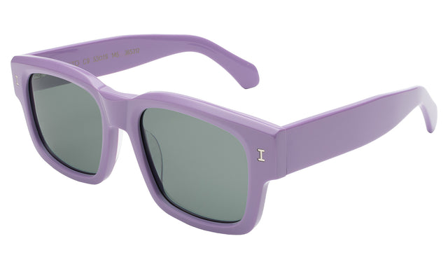 Vito Sunglasses side view in Lavender / Olive