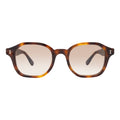 Front view of Will Sunglasses in Havana/Taupe Gradient