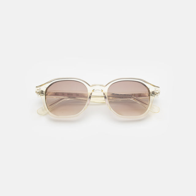Will Sunglasses side view in Champagne / Taupe Gradient
