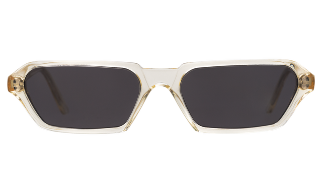 Baxter Sunglasses in Champagne with Grey