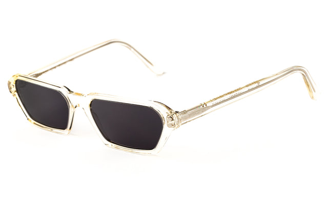 Baxter Sunglasses Side Profile in Champagne / Grey