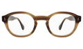 Front view of Bellport Optical in Mocha/Optical