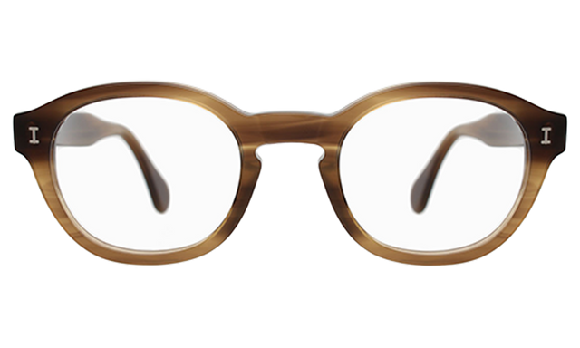 Bellport Optical front view in Mocha Optical